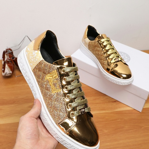 Replica Versace Casual Shoes For Men #1243476 $68.00 USD for Wholesale