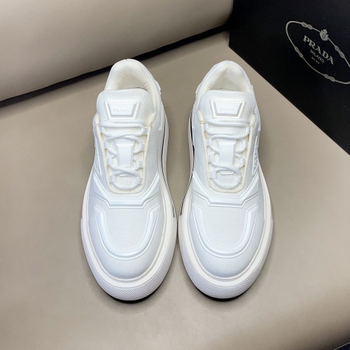 Replica Prada Casual Shoes For Men #1243510 $80.00 USD for Wholesale