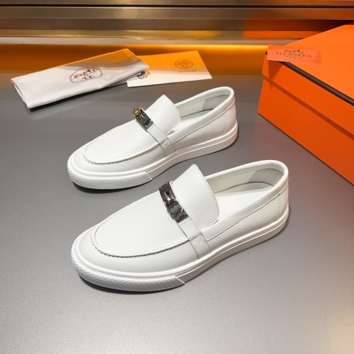 Hermes Casual Shoes For Men #1243532 $125.00 USD, Wholesale Replica Hermes Casual Shoes