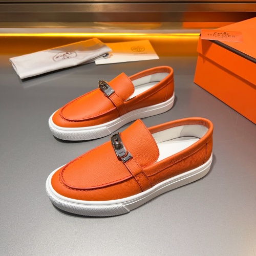 Hermes Casual Shoes For Men #1243534 $125.00 USD, Wholesale Replica Hermes Casual Shoes