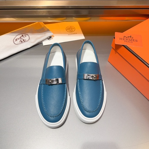 Replica Hermes Casual Shoes For Men #1243535 $125.00 USD for Wholesale