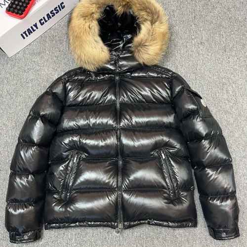 Moncler Down Feather Coat Long Sleeved For Men #1243572 $175.00 USD, Wholesale Replica Moncler Down Feather Coat