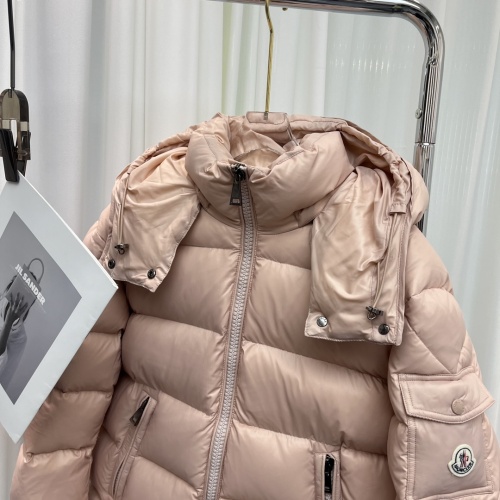 Replica Moncler Down Feather Coat Long Sleeved For Women #1243575 $140.00 USD for Wholesale