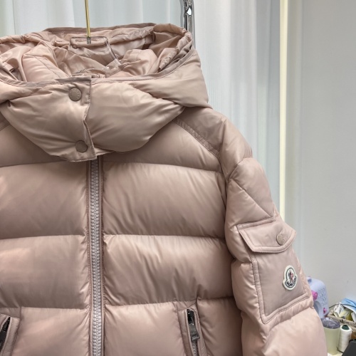 Replica Moncler Down Feather Coat Long Sleeved For Women #1243575 $140.00 USD for Wholesale