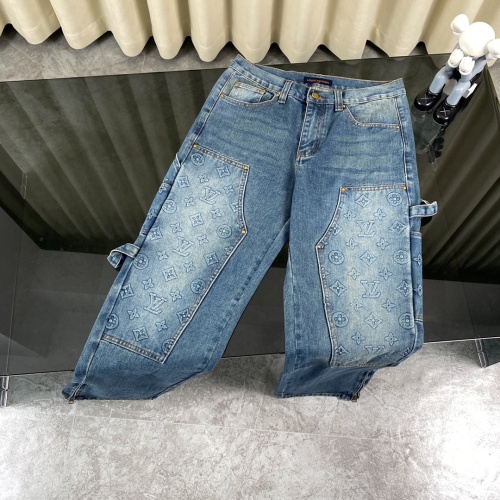 Louis Vuitton LV Jeans For Unisex #1243591 $68.00 USD, Wholesale Replica Louis Vuitton LV Jeans