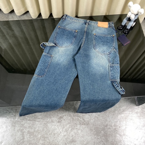 Replica Louis Vuitton LV Jeans For Unisex #1243591 $68.00 USD for Wholesale