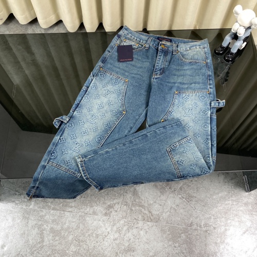 Replica Louis Vuitton LV Jeans For Unisex #1243591 $68.00 USD for Wholesale