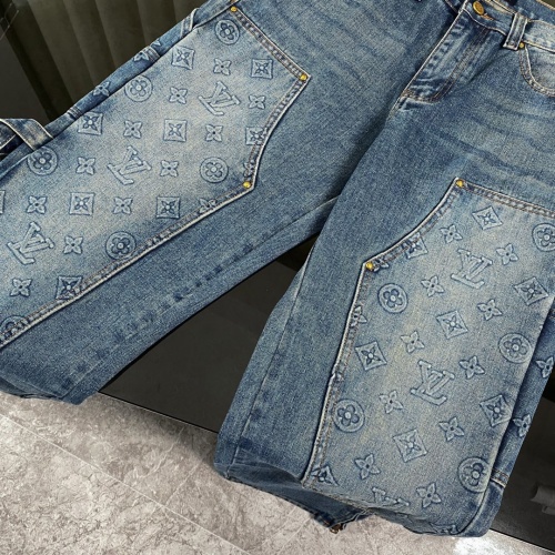 Replica Louis Vuitton LV Jeans For Unisex #1243591 $68.00 USD for Wholesale