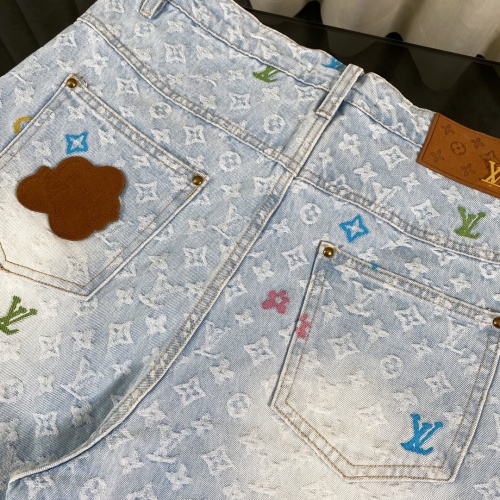 Replica Louis Vuitton LV Jeans For Unisex #1243605 $72.00 USD for Wholesale