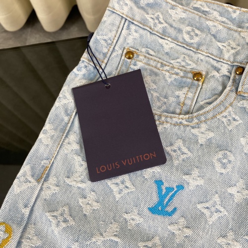 Replica Louis Vuitton LV Jeans For Unisex #1243605 $72.00 USD for Wholesale