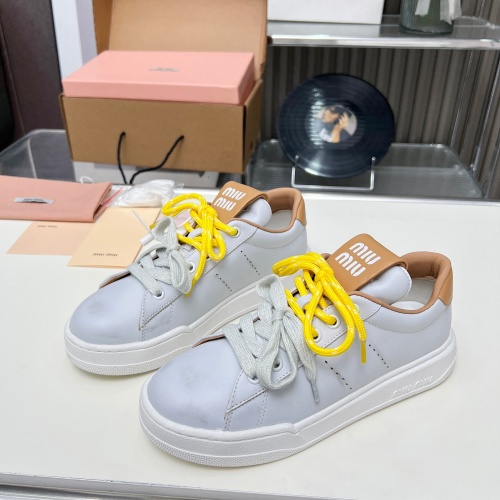 MIU MIU Casual Shoes For Women #1243710 $100.00 USD, Wholesale Replica MIU MIU Casual Shoes