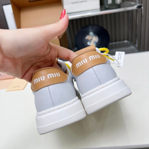 Replica MIU MIU Casual Shoes For Women #1243710 $100.00 USD for Wholesale