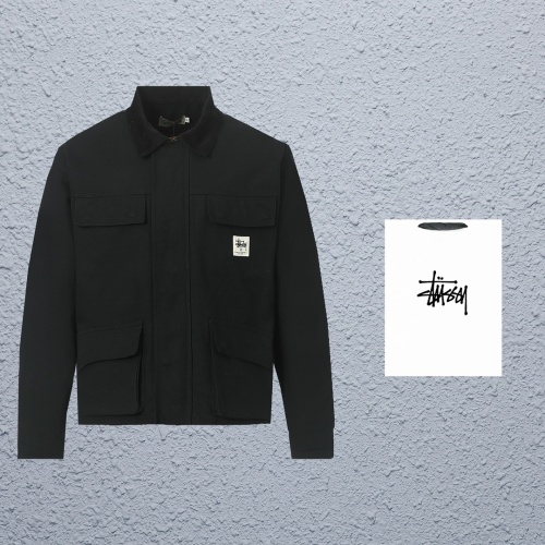 Stussy Jackets Long Sleeved For Unisex #1243714 $80.00 USD, Wholesale Replica Stussy Jackets