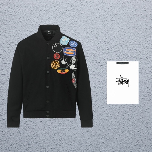 Stussy Jackets Long Sleeved For Unisex #1243715 $80.00 USD, Wholesale Replica Stussy Jackets