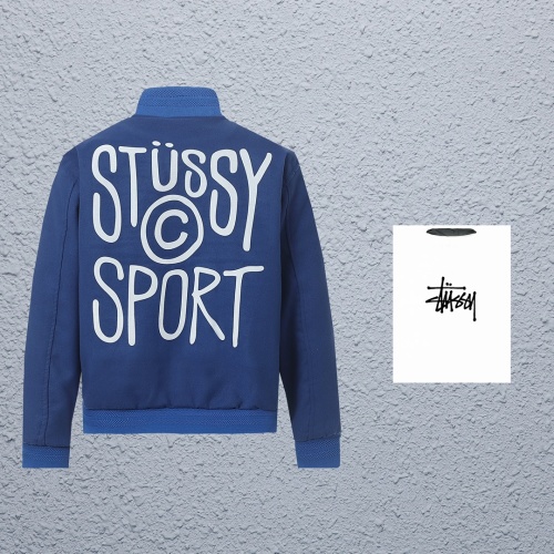 Stussy Jackets Long Sleeved For Unisex #1243718 $80.00 USD, Wholesale Replica Stussy Jackets