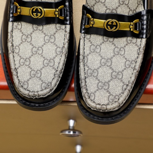 Replica Gucci Oxfords Shoes For Men #1243760 $85.00 USD for Wholesale