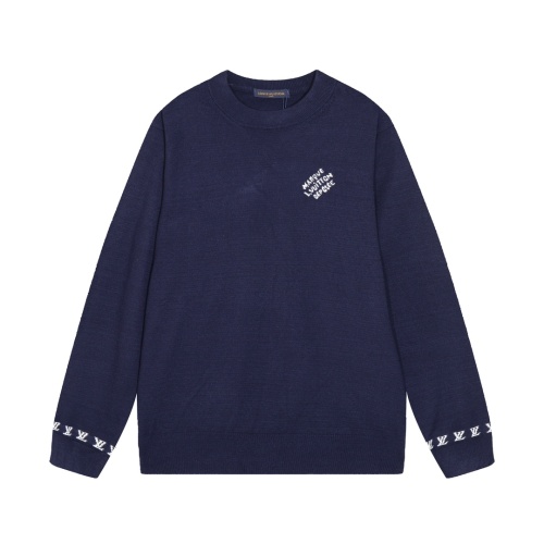 Louis Vuitton LV Sweaters Long Sleeved For Unisex #1243765 $64.00 USD, Wholesale Replica Louis Vuitton LV Sweaters