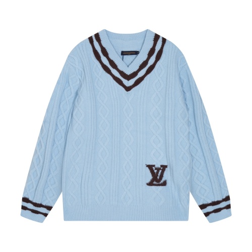 Louis Vuitton LV Sweaters Long Sleeved For Unisex #1243769 $76.00 USD, Wholesale Replica Louis Vuitton LV Sweaters