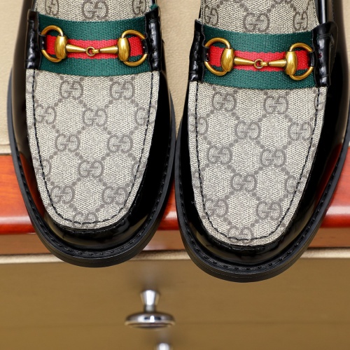 Replica Gucci Oxfords Shoes For Men #1243772 $85.00 USD for Wholesale