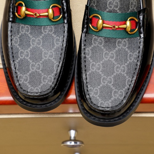 Replica Gucci Oxfords Shoes For Men #1243773 $85.00 USD for Wholesale