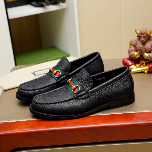 Replica Gucci Oxfords Shoes For Men #1243774 $85.00 USD for Wholesale