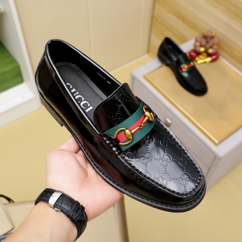 Replica Gucci Oxfords Shoes For Men #1243776 $85.00 USD for Wholesale