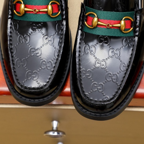 Replica Gucci Oxfords Shoes For Men #1243776 $85.00 USD for Wholesale