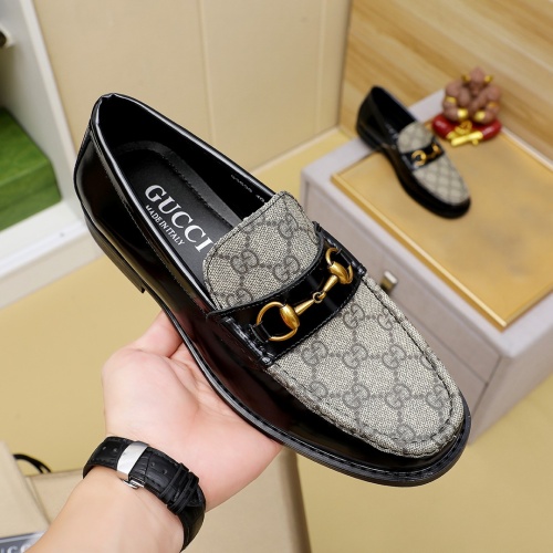 Replica Gucci Oxfords Shoes For Men #1243780 $85.00 USD for Wholesale