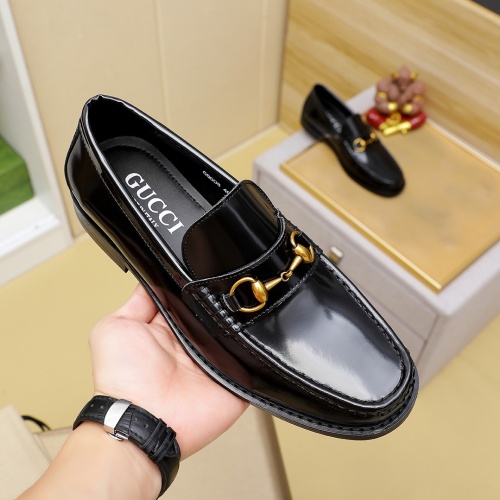 Replica Gucci Oxfords Shoes For Men #1243783 $85.00 USD for Wholesale