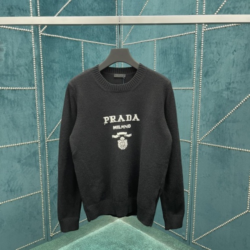 Prada Sweater Long Sleeved For Unisex #1243786 $82.00 USD, Wholesale Replica Prada Sweater