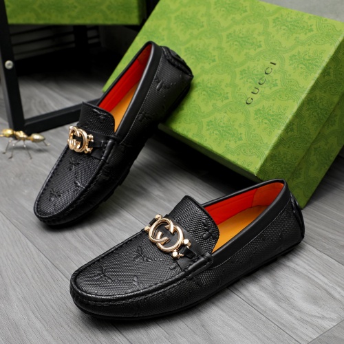 Replica Gucci Oxfords Shoes For Men #1243792 $68.00 USD for Wholesale