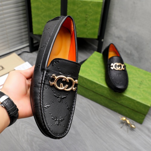 Replica Gucci Oxfords Shoes For Men #1243792 $68.00 USD for Wholesale