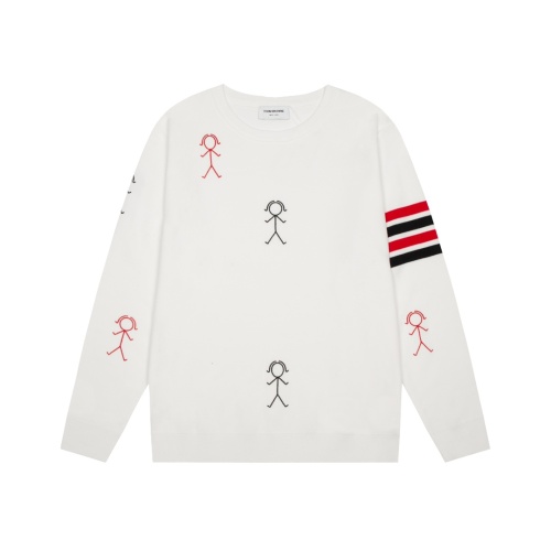 Thom Browne TB Sweaters Long Sleeved For Unisex #1243796 $48.00 USD, Wholesale Replica Thom Browne TB Sweaters