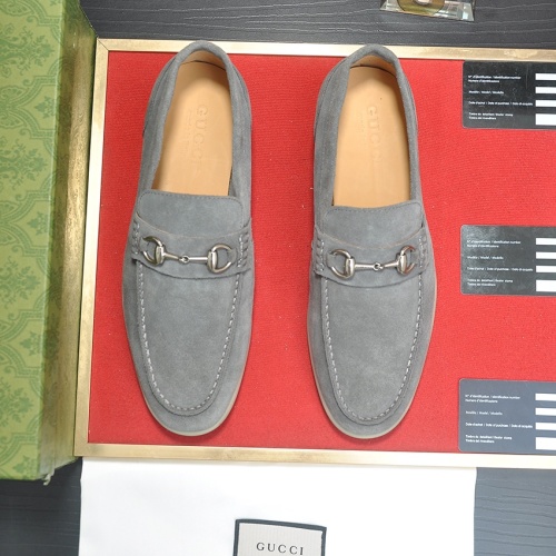 Replica Gucci Oxfords Shoes For Men #1243804 $96.00 USD for Wholesale