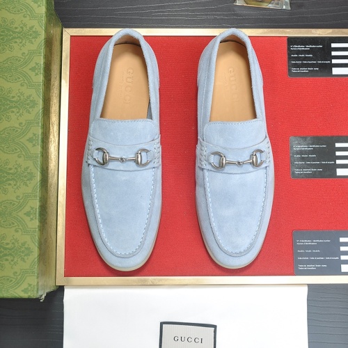 Replica Gucci Oxfords Shoes For Men #1243805 $96.00 USD for Wholesale