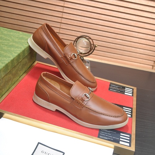 Replica Gucci Oxfords Shoes For Men #1243808 $96.00 USD for Wholesale