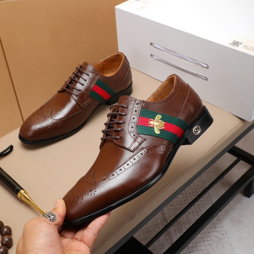 Gucci Oxfords Shoes For Men #1243812 $88.00 USD, Wholesale Replica Gucci Oxfords Shoes