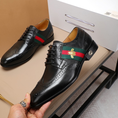 Gucci Oxfords Shoes For Men #1243813 $88.00 USD, Wholesale Replica Gucci Oxfords Shoes