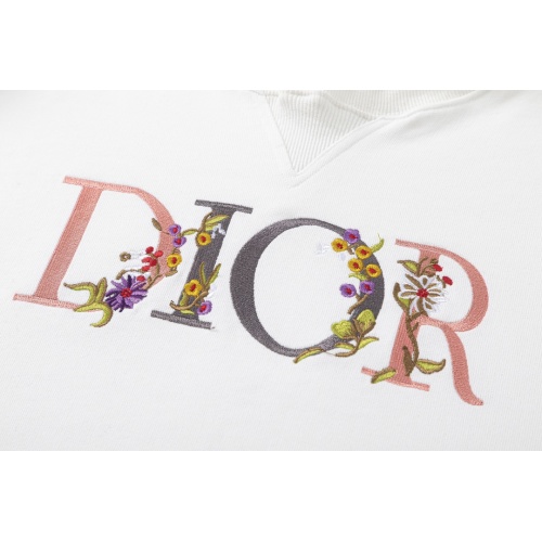 Replica Christian Dior Hoodies Long Sleeved For Unisex #1243817 $56.00 USD for Wholesale