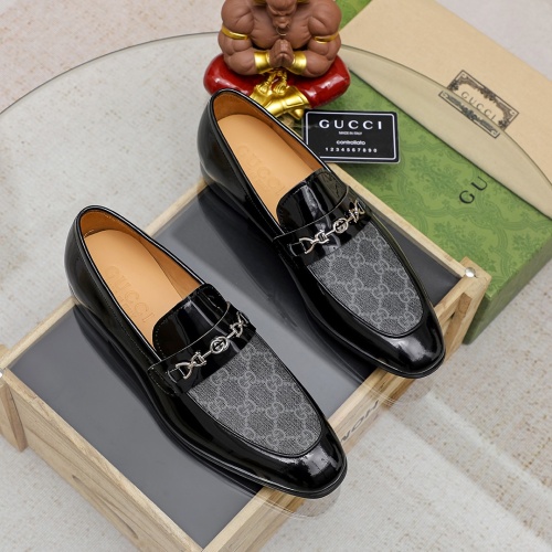 Replica Gucci Oxfords Shoes For Men #1243819 $80.00 USD for Wholesale