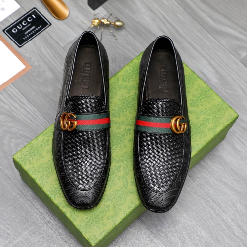 Replica Gucci Oxfords Shoes For Men #1243826 $68.00 USD for Wholesale