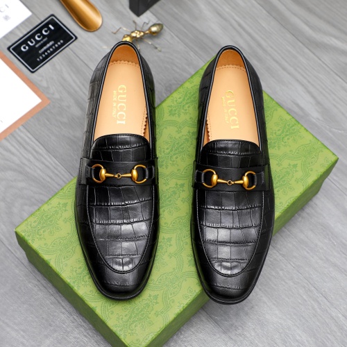 Replica Gucci Oxfords Shoes For Men #1243827 $68.00 USD for Wholesale