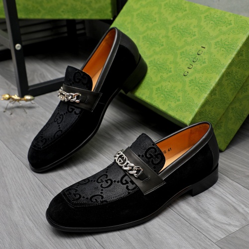 Gucci Oxfords Shoes For Men #1243829 $82.00 USD, Wholesale Replica Gucci Oxfords Shoes