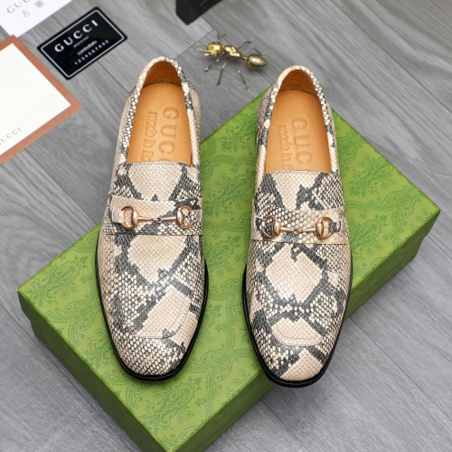 Replica Gucci Oxfords Shoes For Men #1243841 $82.00 USD for Wholesale