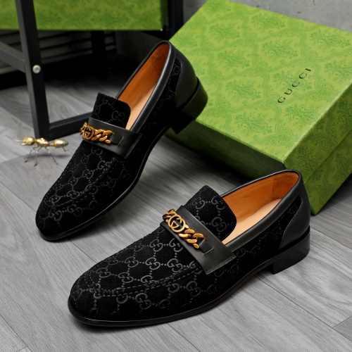 Gucci Oxfords Shoes For Men #1243844 $82.00 USD, Wholesale Replica Gucci Oxfords Shoes