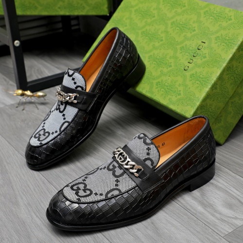 Gucci Oxfords Shoes For Men #1243846 $82.00 USD, Wholesale Replica Gucci Oxfords Shoes