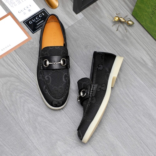 Replica Gucci Oxfords Shoes For Men #1243853 $115.00 USD for Wholesale