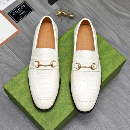 Replica Gucci Oxfords Shoes For Men #1243860 $82.00 USD for Wholesale