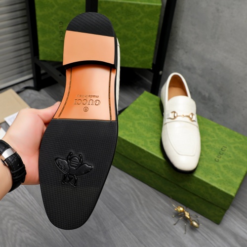 Replica Gucci Oxfords Shoes For Men #1243860 $82.00 USD for Wholesale