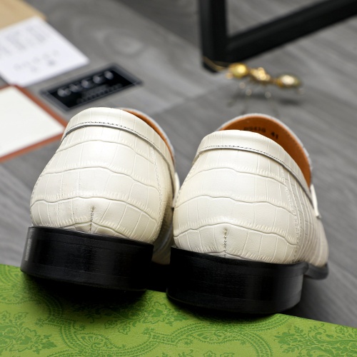 Replica Gucci Oxfords Shoes For Men #1243860 $82.00 USD for Wholesale